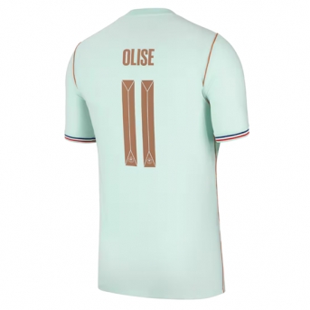 Billige Fotballdrakt Frankrike Michael Olise #11 Replika Bortedrakt VM 2026 Kortermet